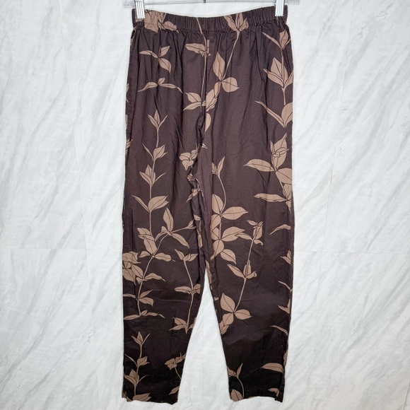 Sig Zane Pants - Sig Zane Brown Botanical Pants Medium